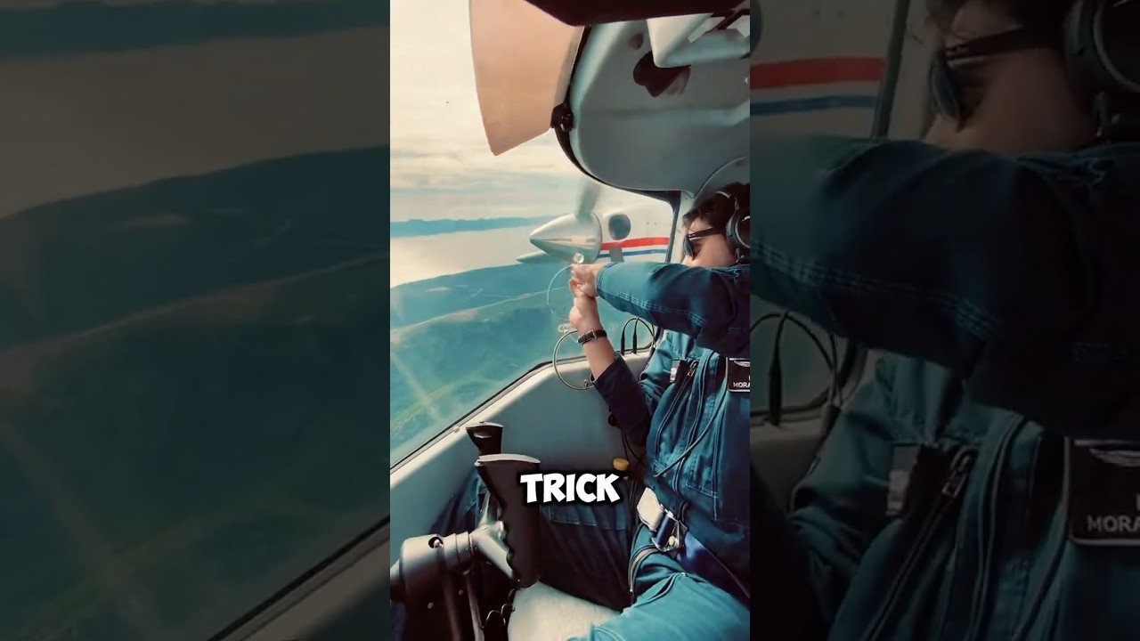 Почему пилоты высовывают руку из окна? 😱✈️