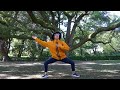 Sumo Dance by the Camphor Tree / クスノキの前で土俵入り