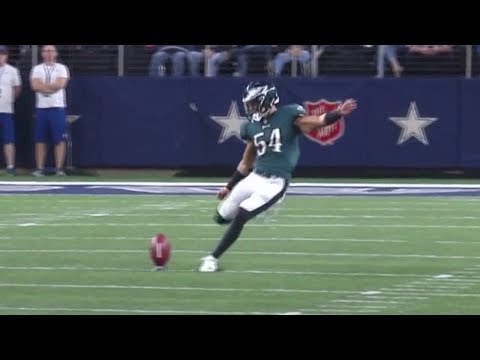 Eagles LB Kamu Grugier-Hill Kicking Highlights vs. Cowboys! | NFL