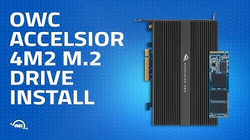 How to install M.2 Drives in the OWC Accelsior 4M2