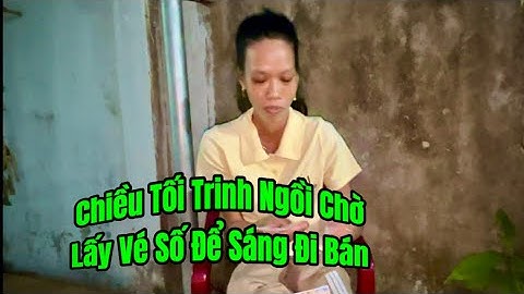 Bất ngờ buổi chiều sụp tối trinh ngồi chờ lấy vé số #haivitmoinhat #trinhkho #trinhbanveso #haivit 