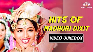 Best Of Madhuri Dixit | Video Jukebox | Romantic Love Songs | Madhuri Dixit Hindi Songs