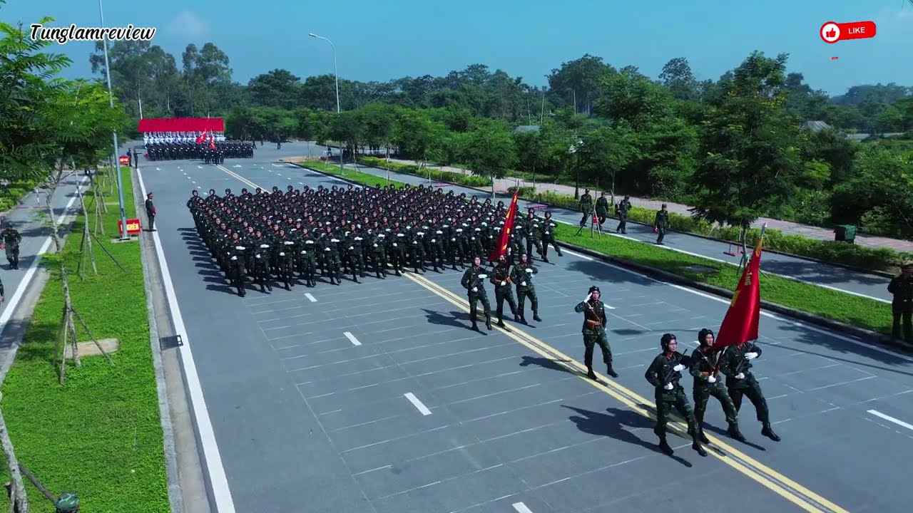 DUYỆT BINH 2/9 QUÂN ĐỘI HỢP LUYỆN KHU VỰC LẦN 3