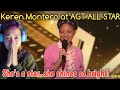 Keren Montero | Shy Singer SHOCKS The Judges With Her BIG Voice! | AGT: All-Stars 2023 | Reaction