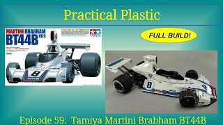 Episode 59: Tamiya Martini Brabham BT44B, Full Build - YouTube