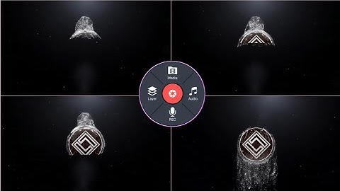 How to make a Water Drop Reveal Intro In Kinemaster || Water Drop Reveal Intro Animation ||