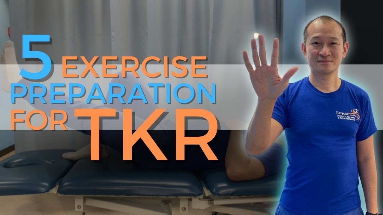 5 Exercises to Prepare for Total Knee Replacement - YouTube