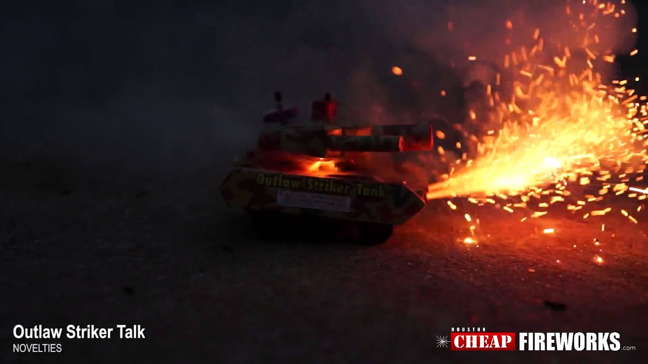 Outlaw Striker Tank Fireworks Novelties YouTube