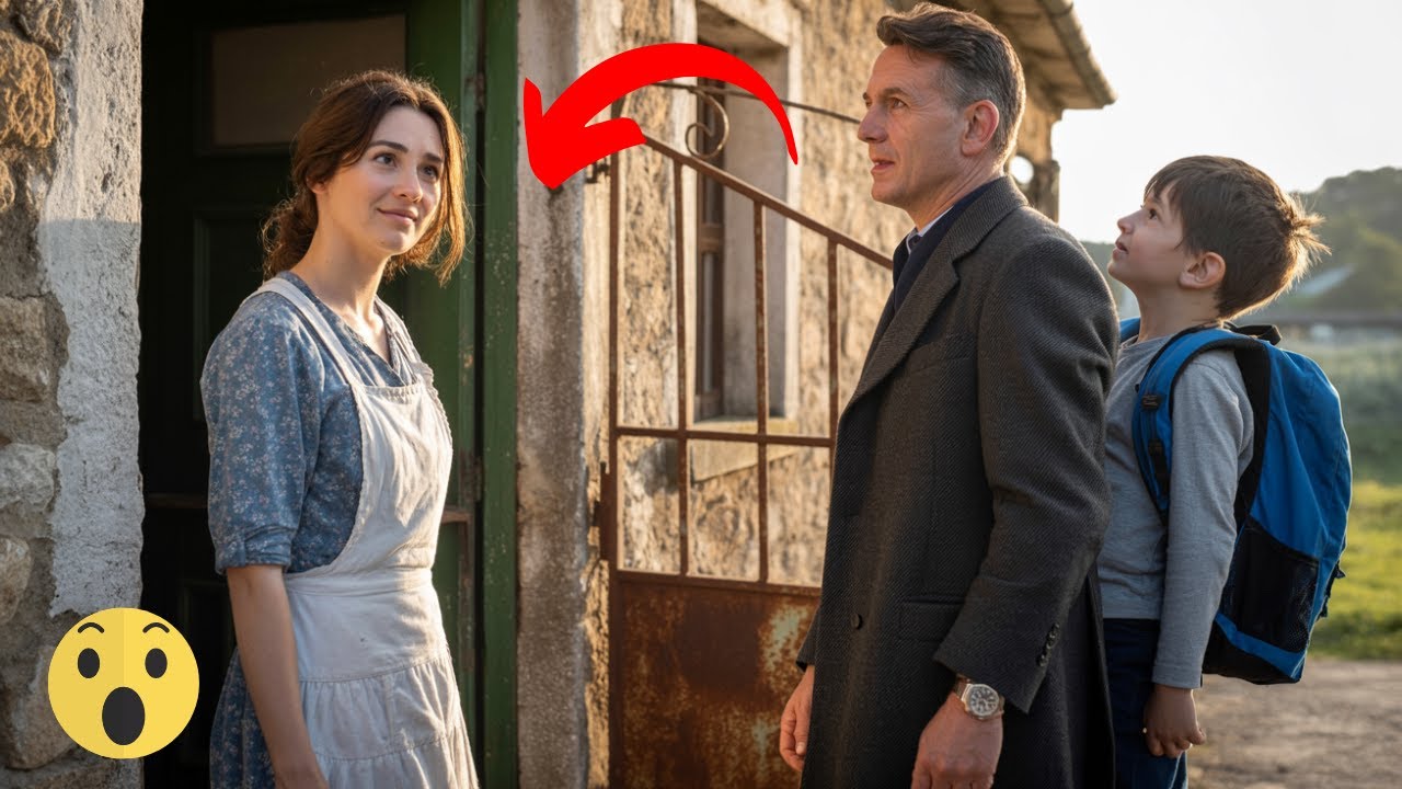 Siromašna djevojka primi neznanca i sina — ne zna da je on milijunaš i direktor