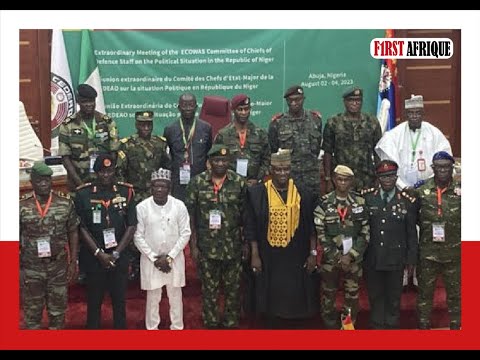 COUP D'ÉTAT AU NIGER : LES CHEFS D'ÉTAT-MAJOR DE LA CEDEAO SE RÉUNISSENT Á NOUVEAU CE SAMEDI