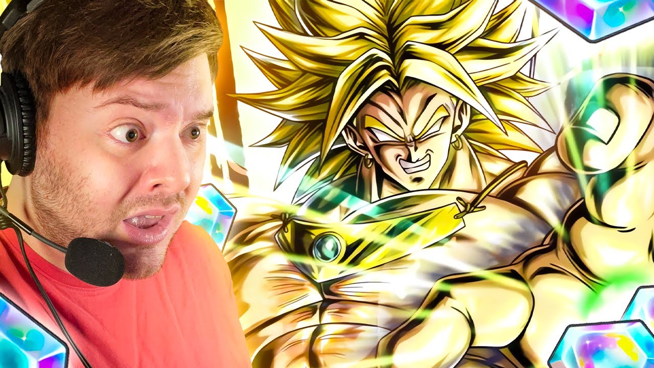 (Dragon Ball Legends) WOW HAHA OMG NO WAYYYYYY!!!!!!! (summons for lf lssj broly)