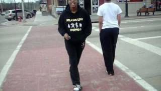 Jerkin across the street