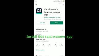 How to attach a PDF file with cam scanner to google classroom