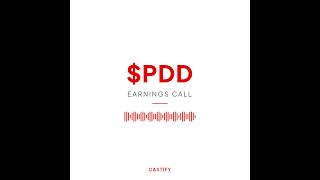 PDD Holdings Inc ($PDD) Q3 2025 Earnings Call
