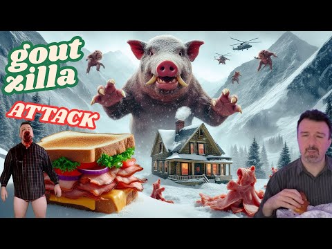Goutzilla CREAMS Over Beef DSPig Eats It