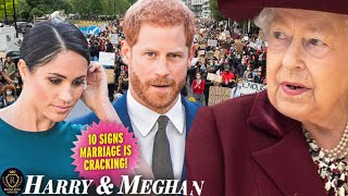 Nation p-r-ot-est, u-r-ge Queen to b-a-n Meghan Markle & Harry to enter UK:  Palace respond