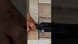 Wood Frame Alignment Tool in Action | Smart Carpentry Assembly Technique.