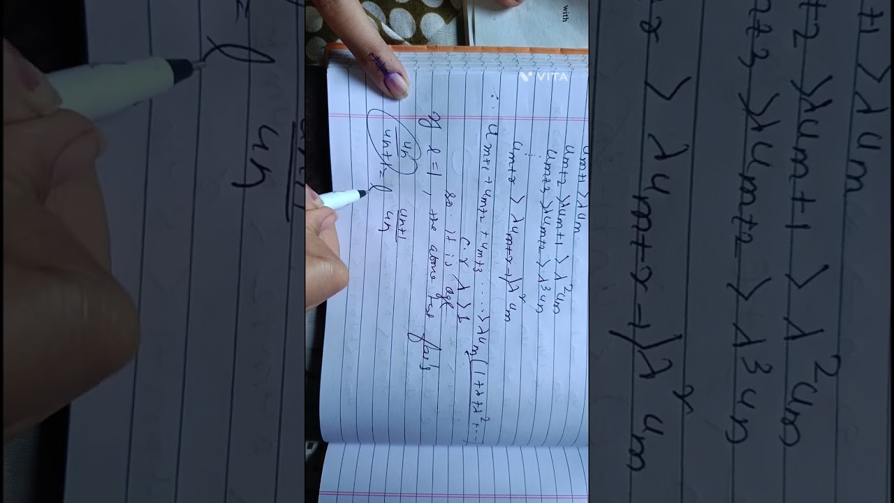 One shot video of Series l Most important proofs 