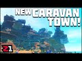 New Raft Update Chapter 2! Exploring Caravan Town! Raft Gameplay | Z1 Gaming