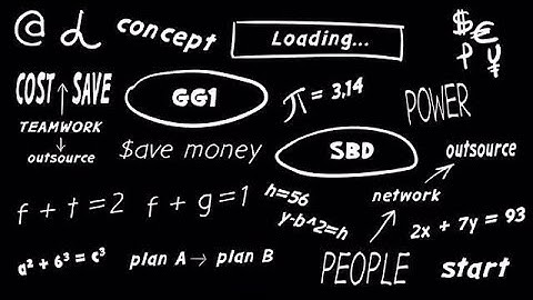 Formulas And Symbols Stock Motion Graphics