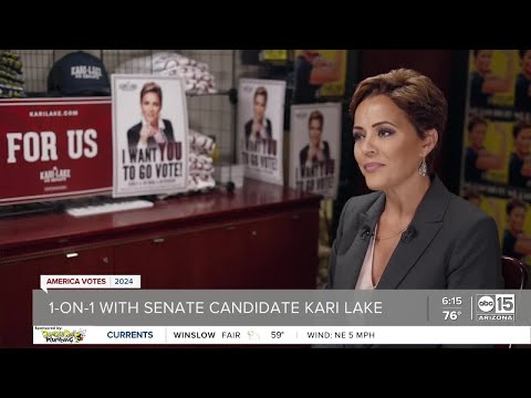 Senate candidate Kari Lake sits down with ABC15 for an exclusive interview