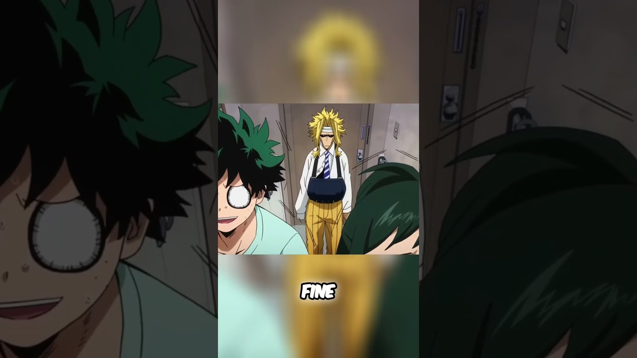 My Hero Academia Izuku And His Mom Being Allmight S Best Fans 