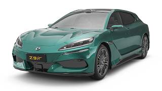 2026 Denza Z9GT 3D Model Showcase – High-Poly 4K Exterior &amp; Interior 360°