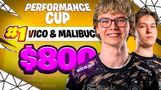 1ST PLACE IN PERFORMANCE CUP ($800) 🥇 w/ Malibuca
