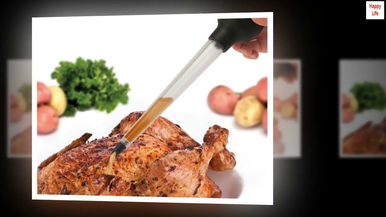 Tovolo Easy to Use Angle Tipped Dripless Baster For Turkey Roasting Tovolo Easy to Use Angle Tipped Dripless Baster For Turkey Roasting