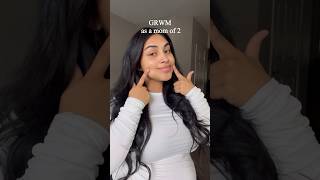 GRWM 🤍 #pregnancy #makeuptutorial