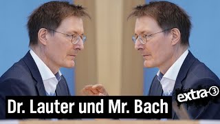 Karl Lauterbach: Die zwei Gesichter des Gesundheitsministers