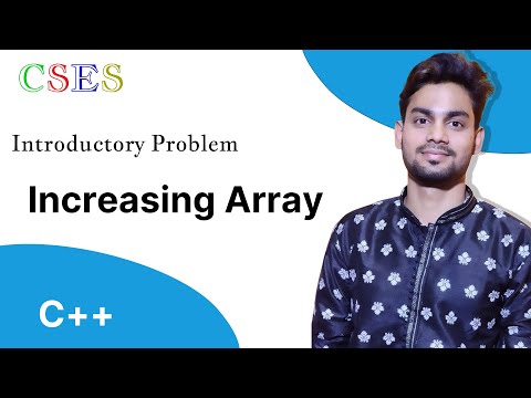 Increasing Array | CSES | Introductory Problems | C++ | Devraj