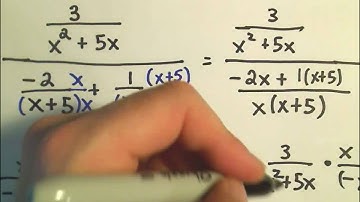 Simplifying Complex Fractions - Ex 2