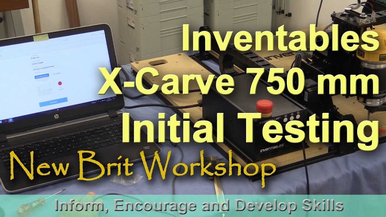 New X Carve 750 mm CNC - Initial Testing hobby lobby jobs
