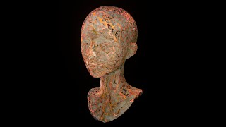 Original pale face motion graphics animation | 4K HDR screenshot 2