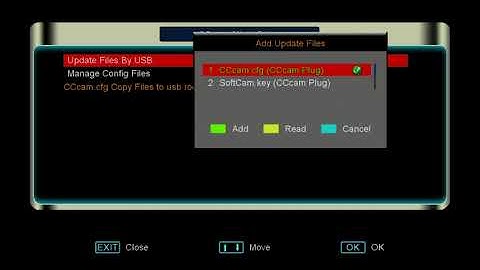 iBRAVEBOX F10S how to setup CCcam by usb.