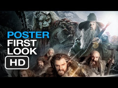 The Hobbit: An Unexpected Journey - Poster First Look (2012) Lord Of The Rings Movie HD