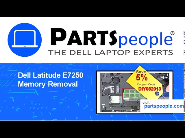 Dell Latitude E7250 (P22S002) MSATA SSD How-To Video Tutorial