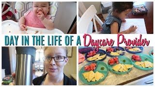 Day in the Life of a Child Care Provider | DAYCARE DAY