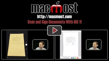Scan and Sign Documents With iOS 11 (#1501)