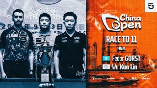 FEDOR GORST Vs WU KUN-LIN | FINALS | 2026 CHINA OPEN
