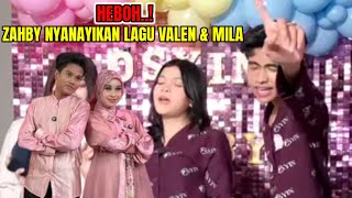 Hebohzahby Performs Valen And Milas Song During A  Performance With Osyin Glow Owner