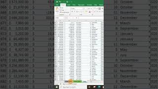 How to move worksheet tabs in Excel video #excel #worksheet #spreadsheet