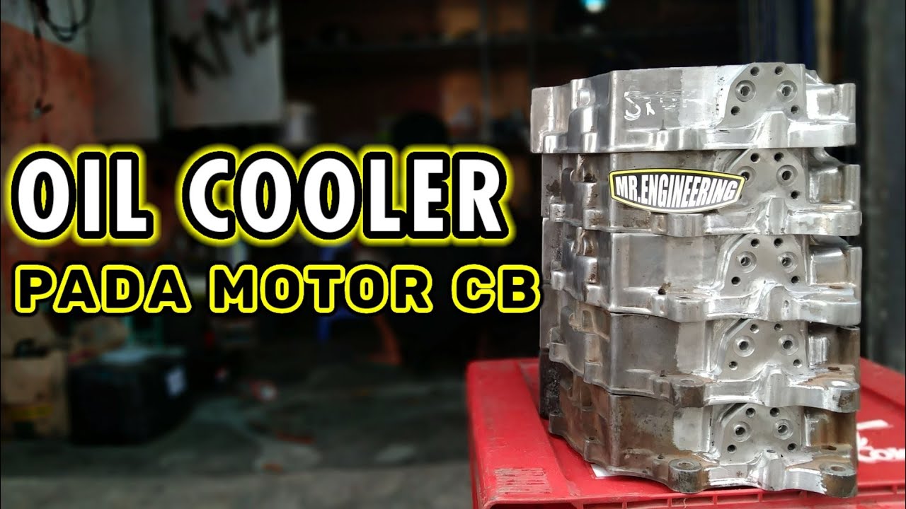 FUNGSI DAN SIRKULASI OIL COOLER PADA MOTOR CB‼️