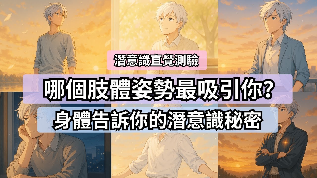 你現在最需要覺察的能量是什麼？｜從你選的姿勢開始