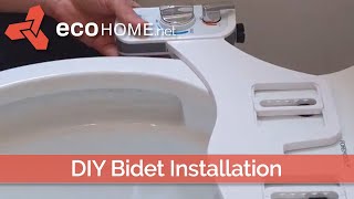 Energy Efficient & Eco-Friendly DIY Projects - How to Install a Bidet from The Ecohome Network
