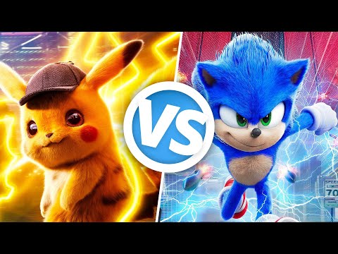 Sonic the Hedgehog VS Detective Pikachu - Movie Feuds