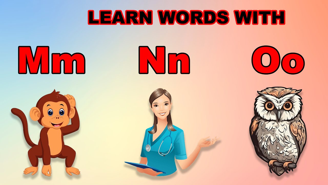 Learning Letters Together! Mastering M, N, and O