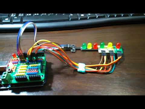 Arduino-作業2: LED跑馬燈
