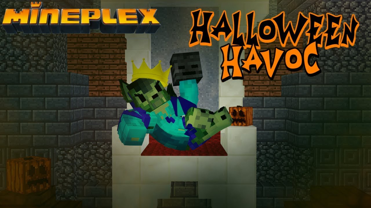 BECOMING THE QUEEN | Halloween Havoc! | Mineplex Minigame